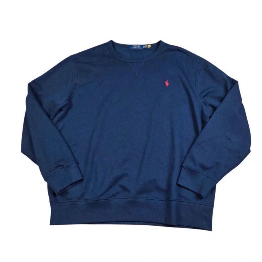 Polo Ralph Lauren Crewneck Sweatshirt mens Navy Blue Size XL Pullover